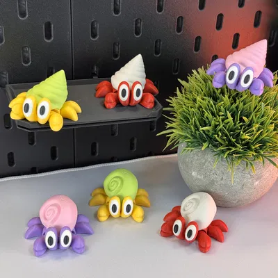 Cua Ẩn Sĩ Dễ Thương Có Khớp Nối (Phiên Bản 2)