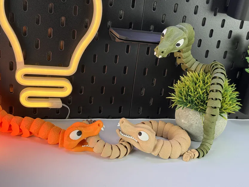 Rắn Khớp Nối 3D - Image 2