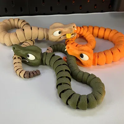 Rắn Khớp Nối 3D