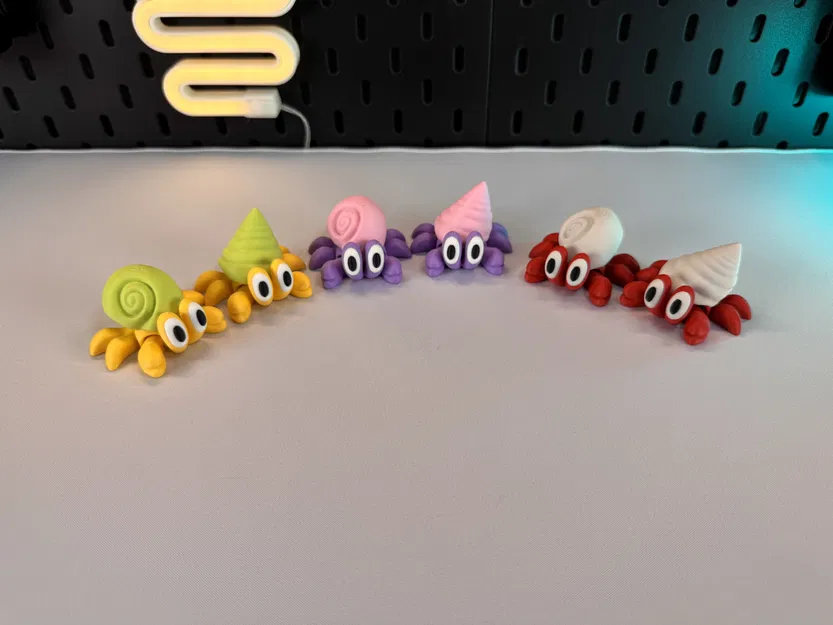 Cua Ẩn Sĩ Dễ Thương Có Khớp Nối (Phiên Bản 2) - Image 6