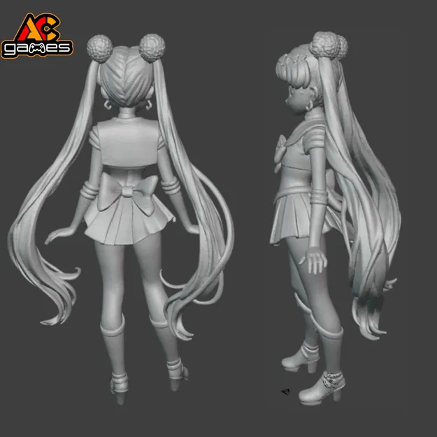 Mô hình 3D Sailor Moon - Image 2
