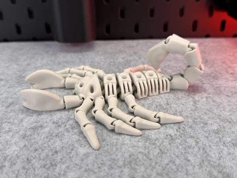 Bọ Cạp Khung Xương Dẻo (Flexi Skeleton Scorpion) - Image 4