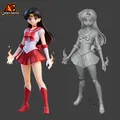 Mô Hình 3D Sailor Mars - Thủy Thủ Sao Hỏa - Thumbnail 1