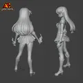 Mô Hình 3D Sailor Mars - Thủy Thủ Sao Hỏa - Thumbnail 2