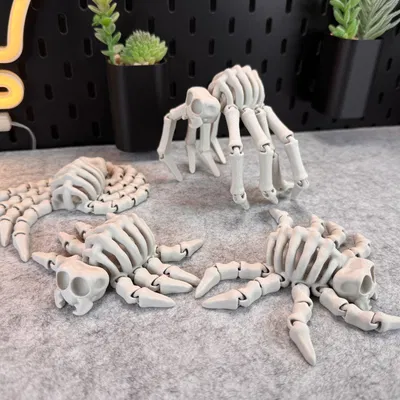 Nhện Khung Xương Flexi V1