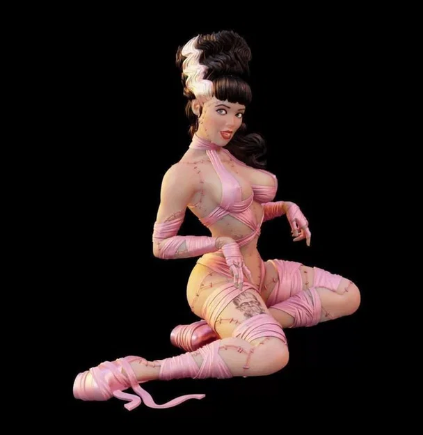 Betty sexy girls - Mô hình 3D - Image 1