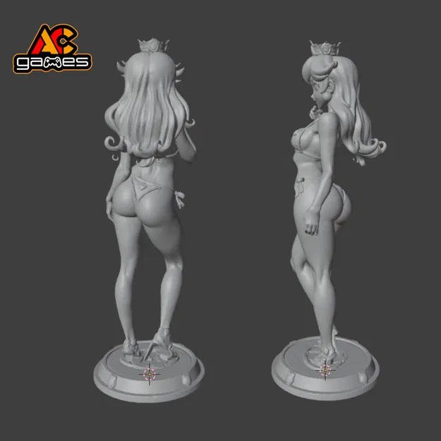 Peach Bikini Rosa - Mô hình in 3D - Image 2