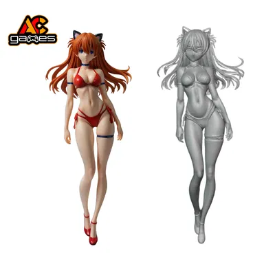 Asuka Bikini Đỏ Evangelion - Mô Hình 3D
