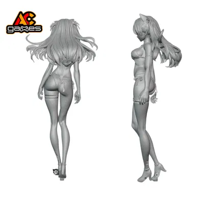 Asuka Bikini Đỏ Evangelion - Mô Hình 3D