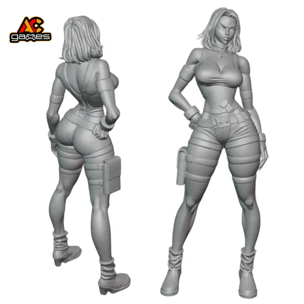 Nyx - Mô Hình Anime Tactical Girl STL Để In 3D - Image 2