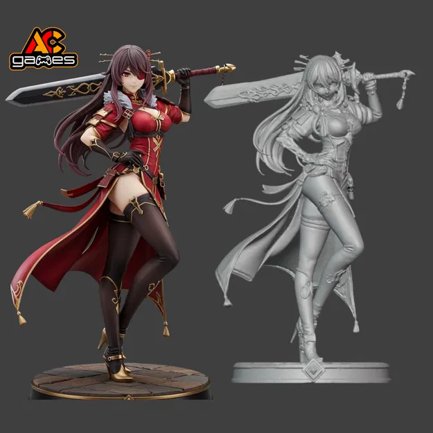 Mô hình Beidou Genshin Impact Tư thế 1 - Image 1