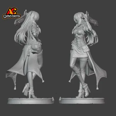 Mô hình Beidou Genshin Impact Tư thế 1