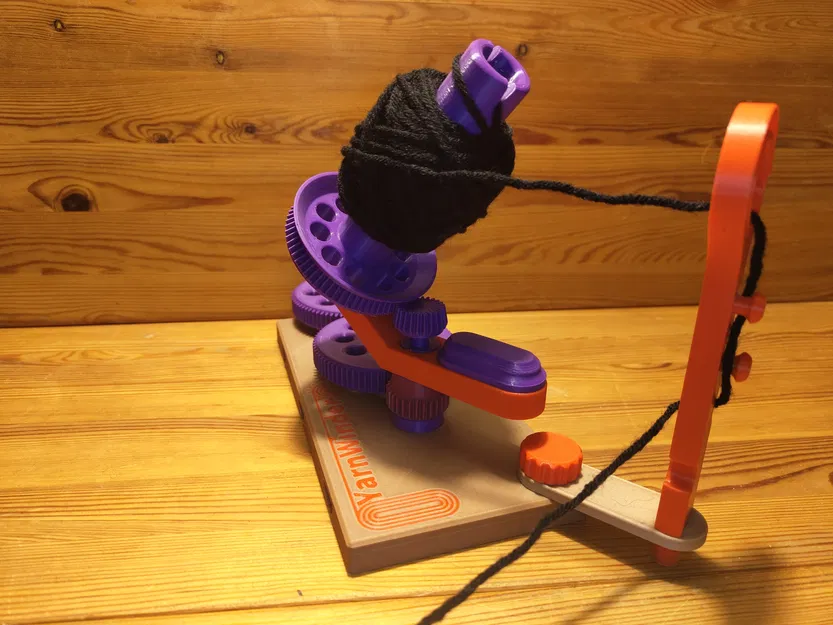 Máy Cuốn Sợi In 3D – Phiên Bản Dễ In Bánh Răng 100% In Được - Image 2