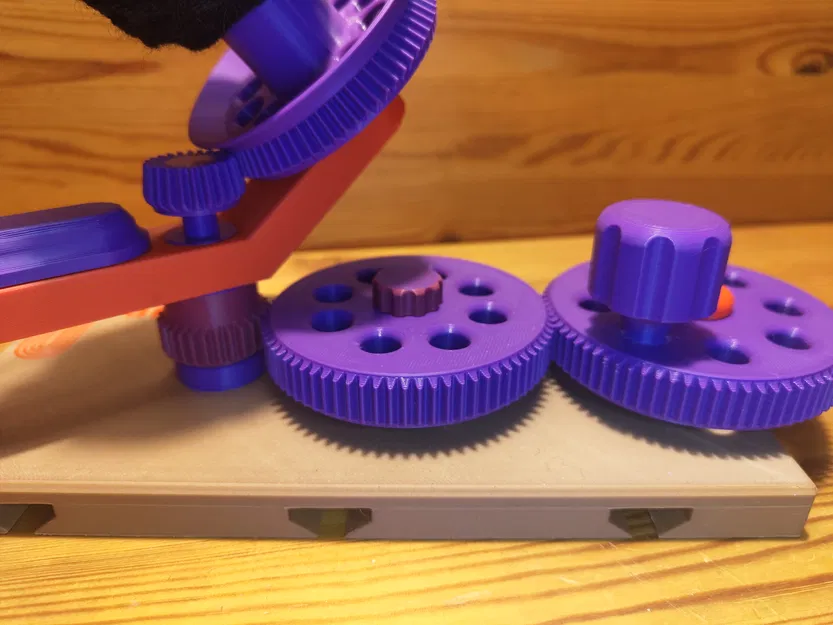 Máy Cuốn Sợi In 3D – Phiên Bản Dễ In Bánh Răng 100% In Được - Image 3