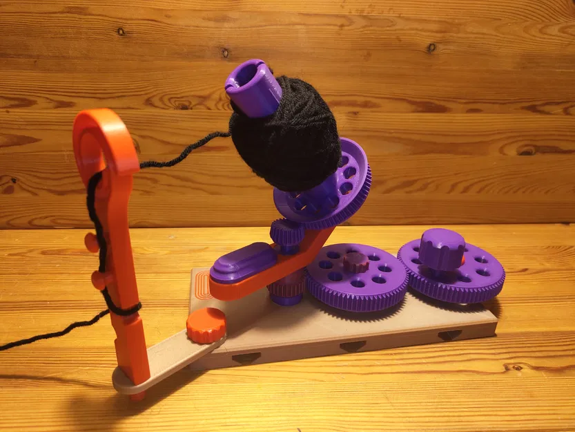 Máy Cuốn Sợi In 3D – Phiên Bản Dễ In Bánh Răng 100% In Được - Image 4