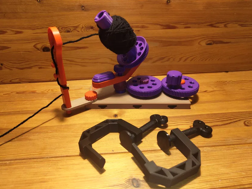 Máy Cuốn Sợi In 3D – Phiên Bản Dễ In Bánh Răng 100% In Được - Image 7