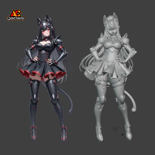 Nyxa Mecha Vanguard - Mô Hình Mecha Phong Cách Anime - Image 1