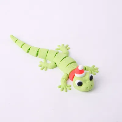 Thằn Lằn Giáng Sinh Flexi – Đồ Chơi Lễ Hội Dễ Thương Có Thể Tạo Dáng