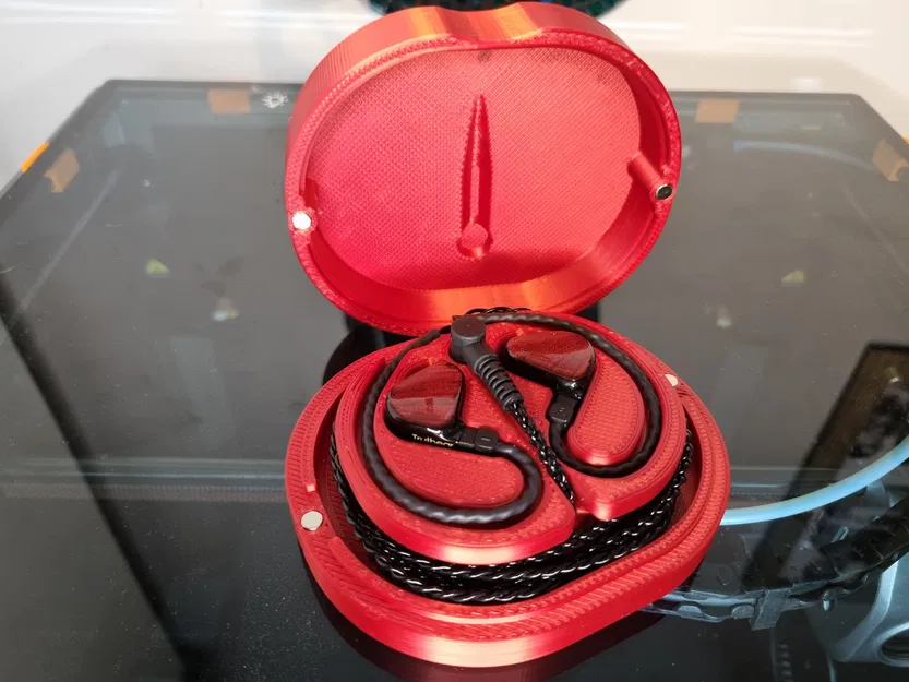 Ốp Lưng Tai Nghe Truthear Zero Xanh Dương/2 Đỏ - Image 1