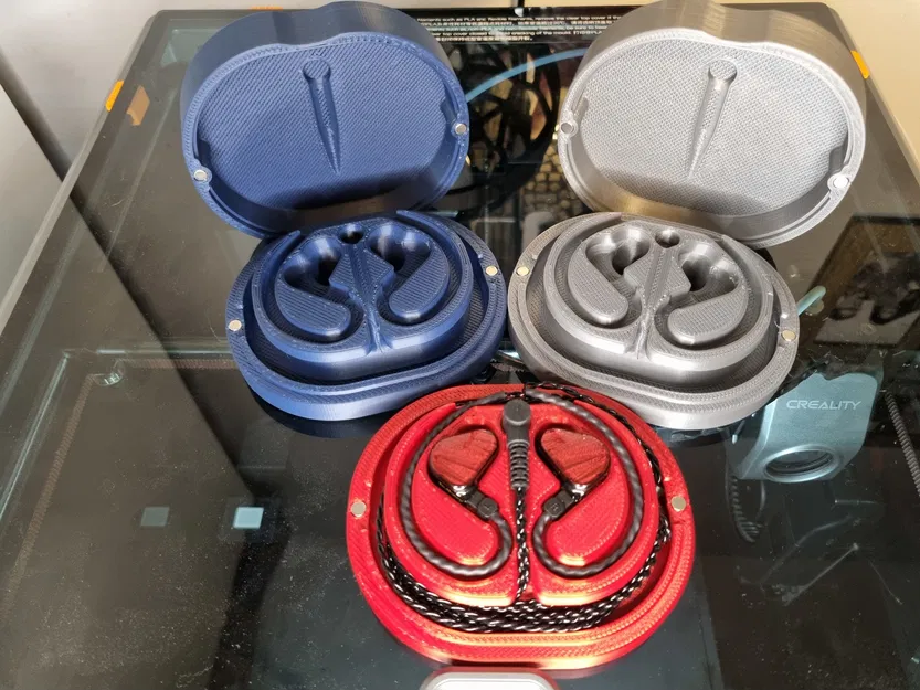 Ốp Lưng Tai Nghe Truthear Zero Xanh Dương/2 Đỏ - Image 6