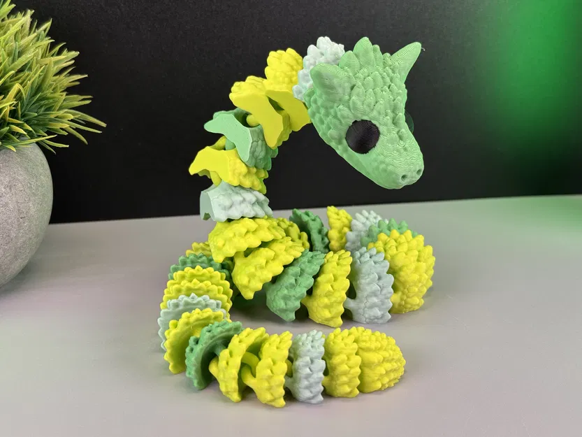 Rắn Rồng Khớp Nối Articulated Dragon Snake - Image 2