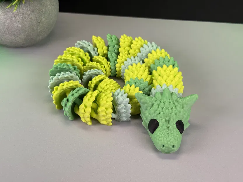 Rắn Rồng Khớp Nối Articulated Dragon Snake - Image 3