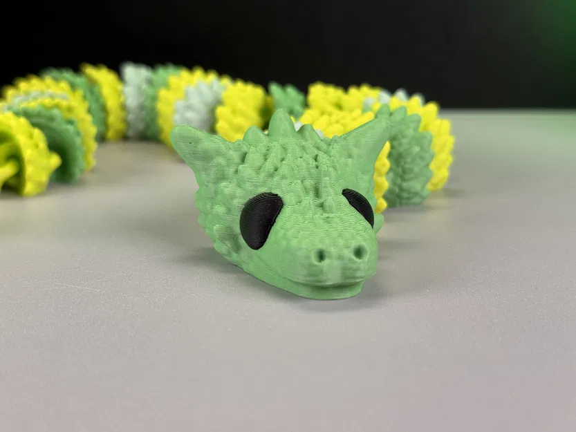 Rắn Rồng Khớp Nối Articulated Dragon Snake - Image 5