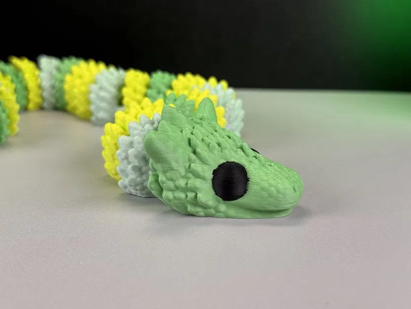 Rắn Rồng Khớp Nối Articulated Dragon Snake - Image 6