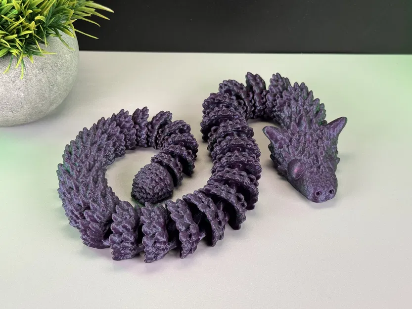 Rắn Rồng Khớp Nối Articulated Dragon Snake - Image 9