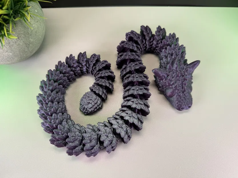 Rắn Rồng Khớp Nối Articulated Dragon Snake - Image 11