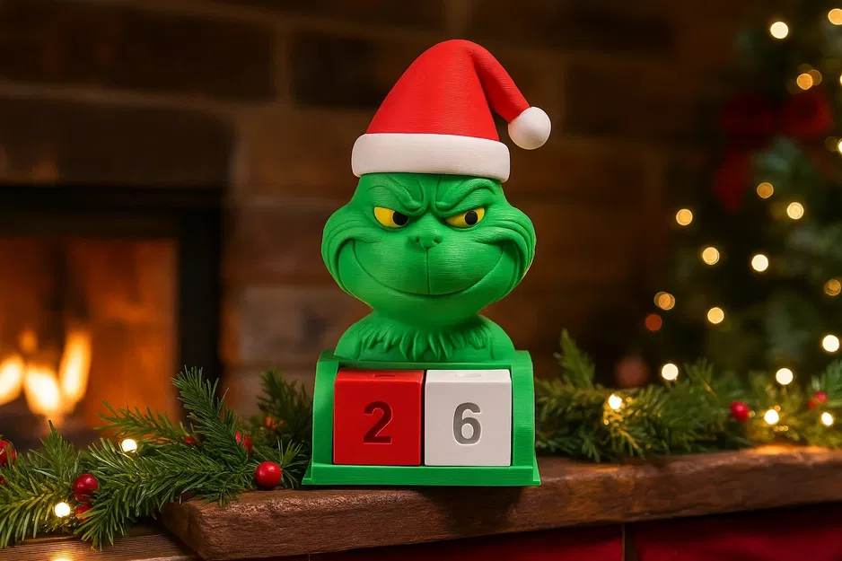 Lịch Đếm Ngược Giáng Sinh Ông Grinch - Image 1
