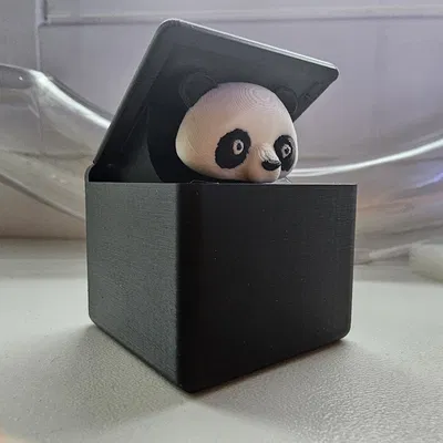 Móc Treo Chìa Khóa Gấu Trúc (Nhảy Ra)