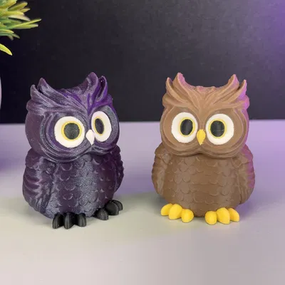 Mô hình Cú mèo (Một hoặc nhiều màu)