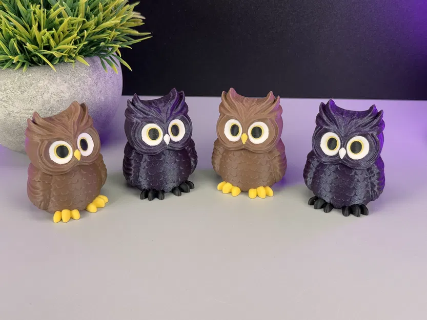 Mô hình Cú mèo (Một hoặc nhiều màu) - Image 3