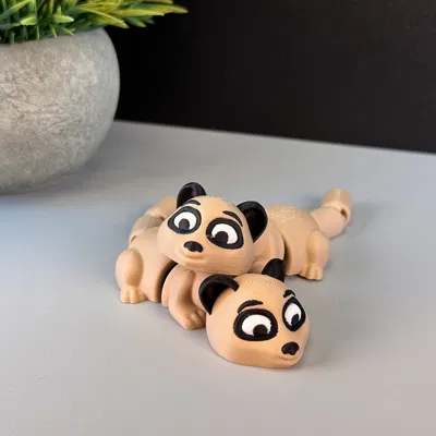 Chồn Đ đ ất Sét Dễ Thương Khớp Nối