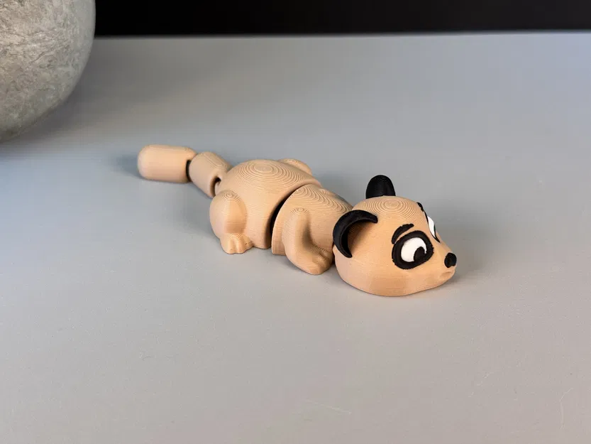 Chồn Đ đ ất Sét Dễ Thương Khớp Nối - Image 6