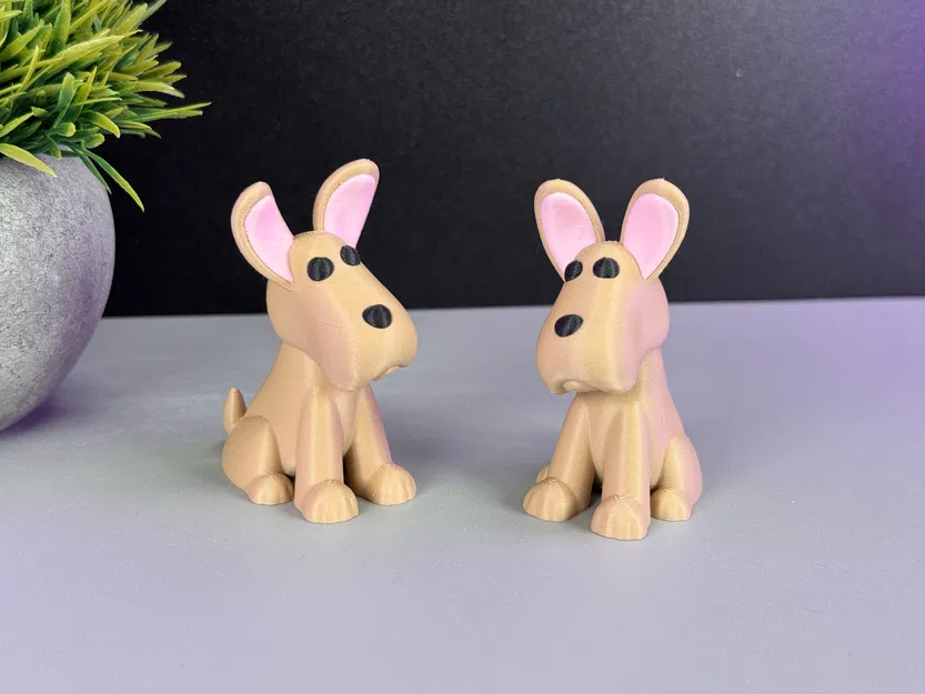 Chú Chó Dễ Thương (Nhiều hoặc một màu) - Image 1