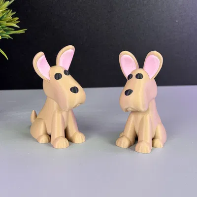 Chú Chó Dễ Thương (Nhiều hoặc một màu)