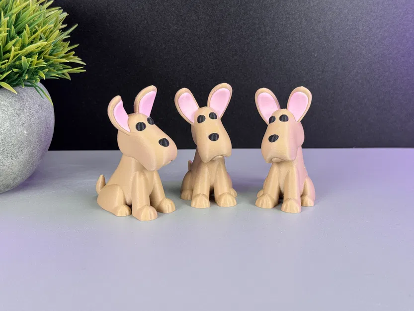 Chú Chó Dễ Thương (Nhiều hoặc một màu) - Image 2