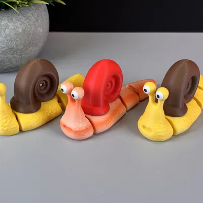 Ốc Sên Dễ Thương Có Khớp Nối ("Articulated Cute Snail")