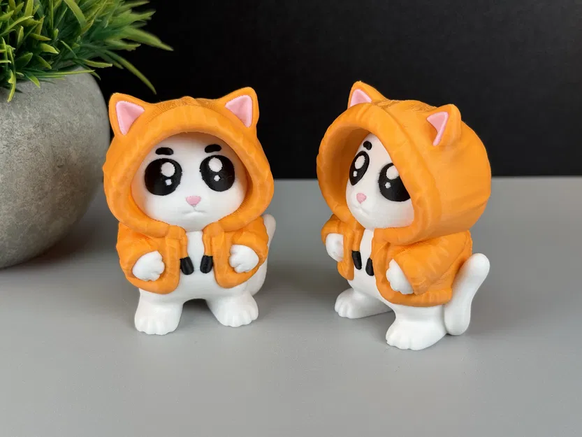 Mèo Mặc Hoodie - Image 1