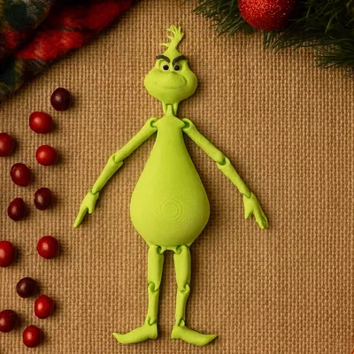 Đồ Chơi Grinch Uốn Dẻo Giáng Sinh Dr. Seuss