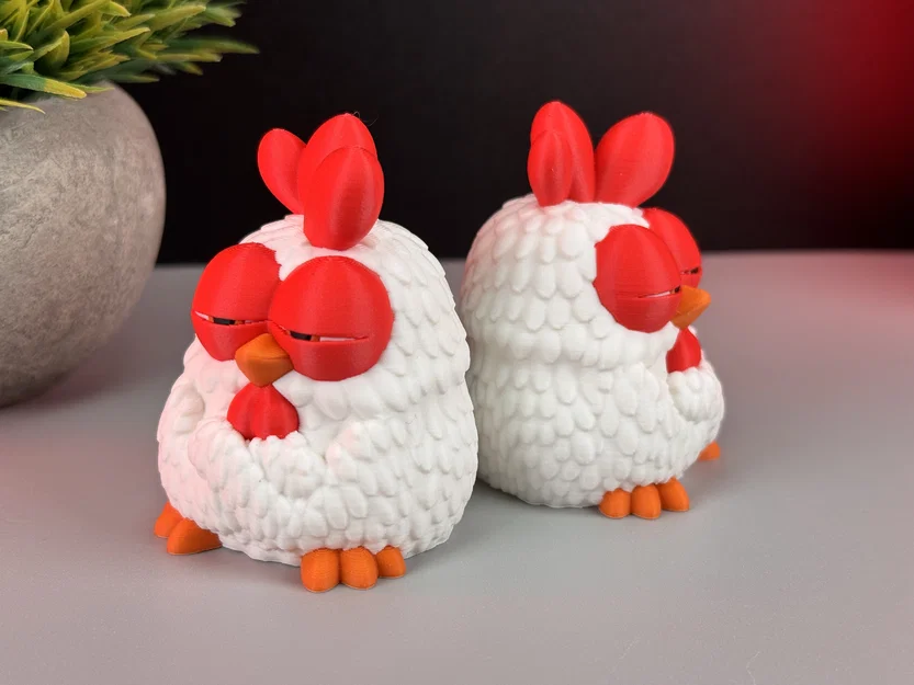 Gà "Cool" - Mô hình in 3D độc đáo - Image 2
