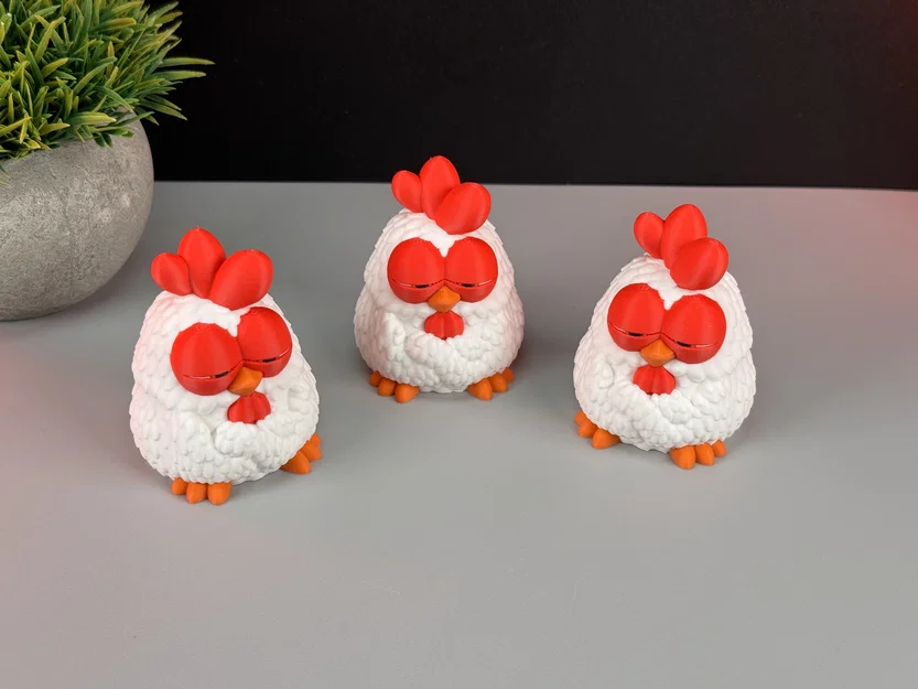 Gà "Cool" - Mô hình in 3D độc đáo - Image 6