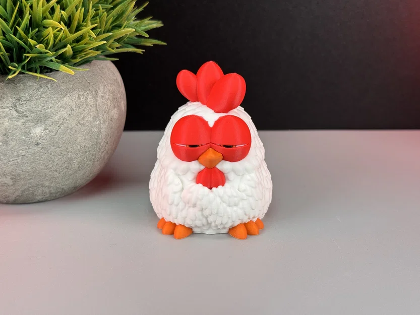 Gà "Cool" - Mô hình in 3D độc đáo - Image 7
