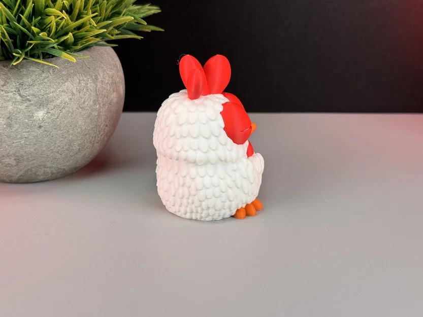 Gà "Cool" - Mô hình in 3D độc đáo - Image 9