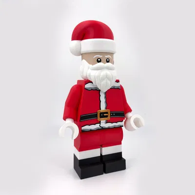 Mô Hình Ông Già Noel Miễn Phí, Có Thể Lắp Ráp!