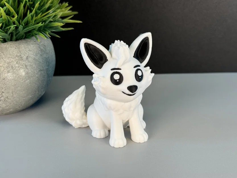 Mô hình Sói 3D (In đơn hoặc đa màu) - Image 1