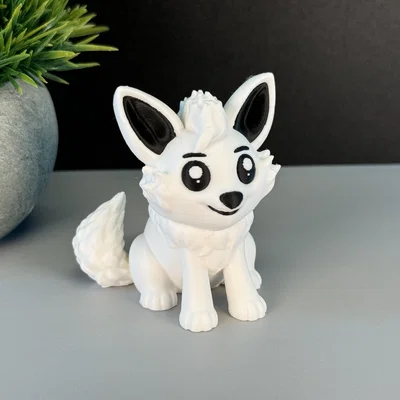 Mô hình Sói 3D (In đơn hoặc đa màu)
