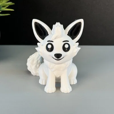 Mô hình Sói 3D (In đơn hoặc đa màu)